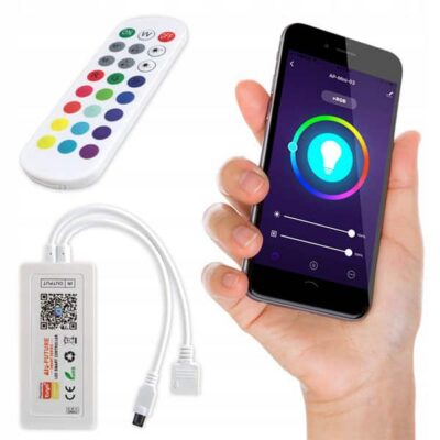 Led kontroller RGB IR Smart 5-24V