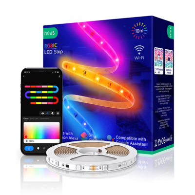 RGB Digital led riba komplekt 10m IP44 36W
