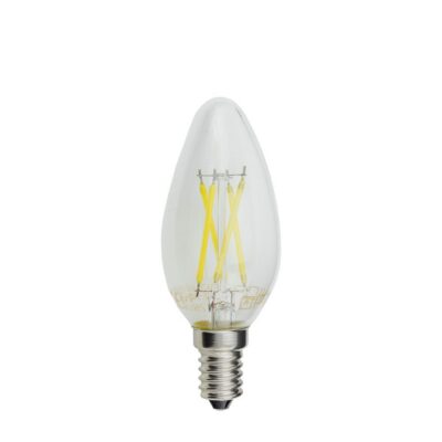 LED filament küünal pirn C35 E14 dimmerdatav