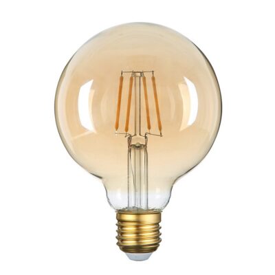 LED pirn E27 G95 kuldne klaas