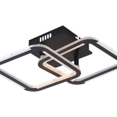 LED laevalgusti CCT 30W must dimmer + kaugjuhtimispult