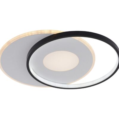 LED laevalgusti CCT 54W Valge+Must Dimmable + Kaugjuhtimispult
