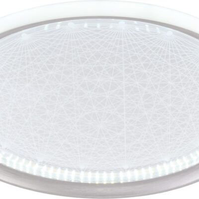 LED laevalgusti CCT 42W Hõbe + CR dimmer + kaugjuhtimispult