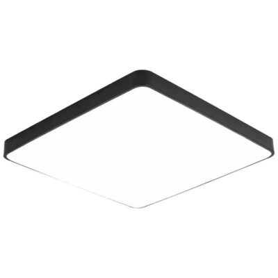 Must Kere LED Laevalgusti - Ruudukujuline
