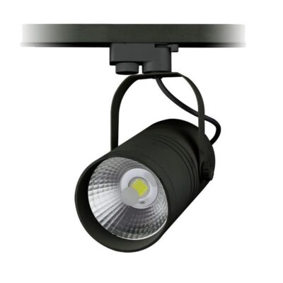 LED sisetulede riba must korpus COB