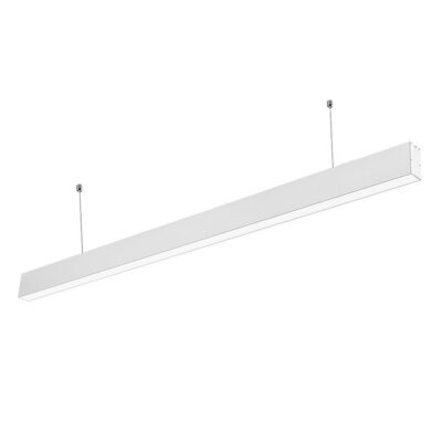 LED lineaarne rippuv valgusti valge korpus