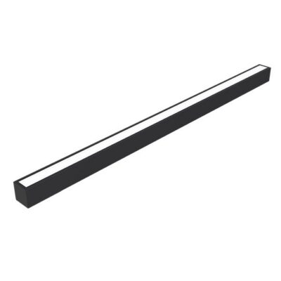 LED lineaarne rippuv valgusti must korpus