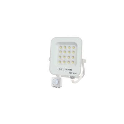 LED SMD Prožektor Valge Korpus IP65 Liikumisanduriga