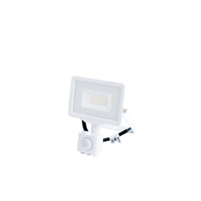 LED SMD prožektor valge PIR anduriga