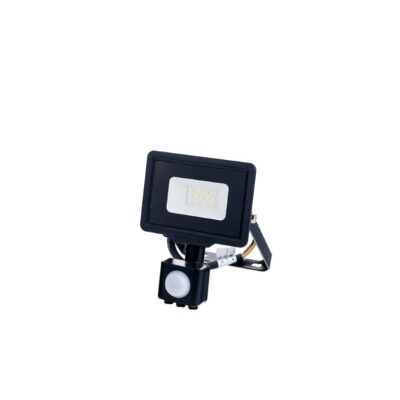 LED SMD prožektor must liikumisanduriga