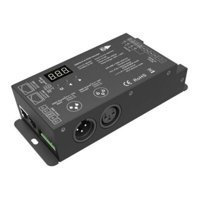 4-kanaliline konstantse pingega DMX512 dekooder