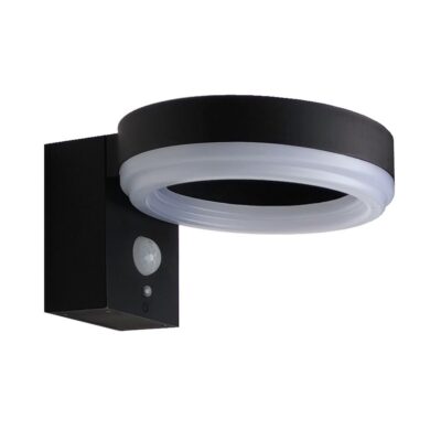 LED seinavalgusti päikesepaneeliga + PIR andur