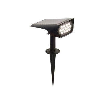 Päikesepaneeliga LED aiavalgusti - Spike 3.7V 1.8Ah