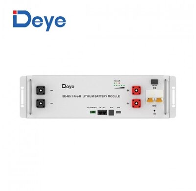 DEYE madalpinge liitiumaku 5.12kWh 51.2V 100Ah
