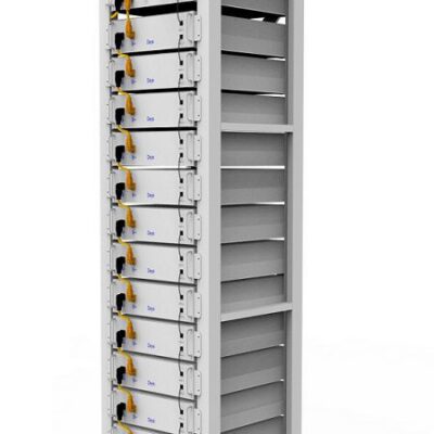 Standard 19-tolline rack 12 akule / 1 kontrollerile