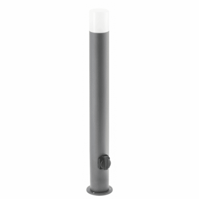 CORTA-P 80 aiavalgusti, E27, MAX. 25W, IP44, AC220-240V, 50-60Hz, sokkel max. 3000W, post, grafiit
