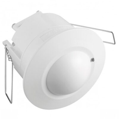 Mikrolaine liikumisandur CM-5, max 1200W, AC220-240V, 50/60Hz, nurk 360°, ulatus 1-8m ± 1,5-3,5m, IP20, töötab LED-iga, süvistatav, valge korpus