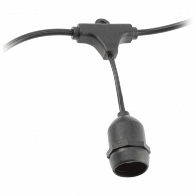 Valguskett 10m, AC220-240V, 50-60Hz, 10xE27, 2x0,75mm