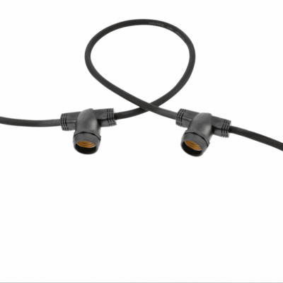 Valguskett 7,5m, AC220-240V, 50-60Hz, 10xE27, 2x1,5mm