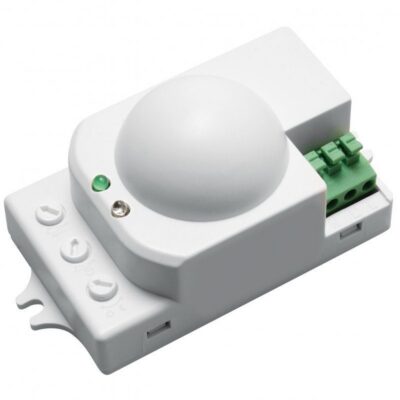Mikrolaine liikumisandur, SRC812, max 1200W, AC220-240V, 50/60Hz, nurk 360°, ulatus 1-8m ± 1,5-3,5m, IP20, töötab LED-iga, pinnapealne, valge korpus