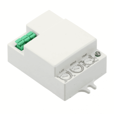 Mikrolaine liikumisandur SRC812 MINI2, max. 500W, AC220-240V, 50/60Hz, 360°, 1-8m, IP20, ka LED jaoks