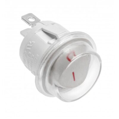 Ümmargune lüliti, VALGE, IP44, max 1300 W, max 230V