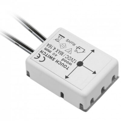 Süvistatav lüliti, materjali paksus kuni 40mm, 12V, max. 50W, 150mm kaabel