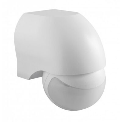 Liikumisandur CR-11, max 1200W, AC220-240V, 50/60Hz, nurk 180°, ulatus 2-8m ± 1,8-2,5m, IP20, töötab LED-iga, pinnapealne, valge korpus