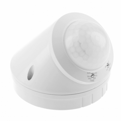 Liikumisandur CR-17, max. 800W, AC220-240V, 50/60Hz, 360°, max. 10m, IP65, ka LED jaoks, pinnapealne.