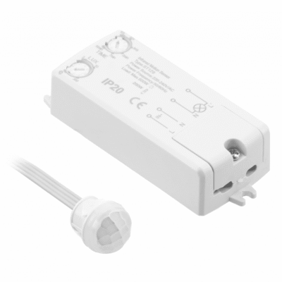 Liikumisandur CR-18, max. 800W, AC220-240V, 50/60Hz, 360°, max. 8m, IP20, ka LED jaoks