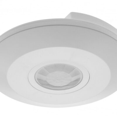 Liikumisandur CR-3 MINI, max 2000W, AC220-240V, 50/60Hz, nurk 360°, ulatus 6m ± 2,2-4m, IP20, töötab LED-iga, pinnapealne, valge korpus