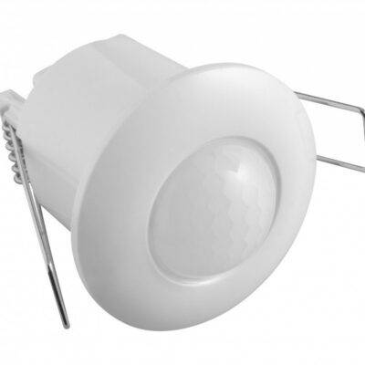 Liikumisandur CR-5 MINI max. 800W, AC220-240V, 50/60Hz, nurk 360°, ulatus 6m ± 2,5-4m, IP20, töötab LED-iga, süvistatav, valge korpus