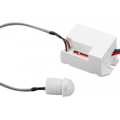 Liikumisandur CR-7, max 800W, AC220-240V, 50/60Hz, nurk 360°, ulatus 6m ± 1,8-2,5m, IP20, töötab LED-iga, pinnapealne, valge korpus