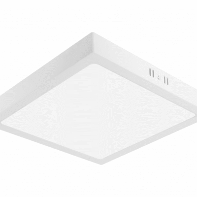 G-TECH FABRO laevalgusti, LED, 24W, 2400lm, 4000K, AC220-240V, IP40, pinnapealne, ruudukujuline, valge