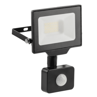 G-TECH LED prožektor liikumisanduriga, 20W, 2000lm, AC220-240V, 50/60 Hz, PF>0,9, RA>80, IP65, 120°, 6000K, must