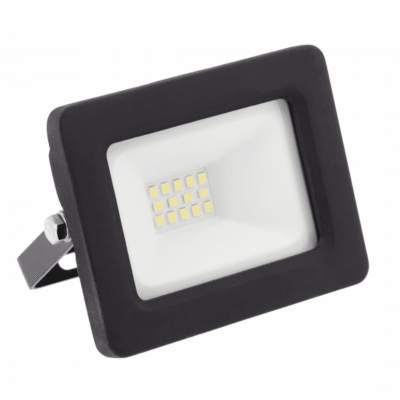 G-TECH LED prožektor 10W, 800lm AC220-240V, 50/60 Hz, PF>0,9, RA>80, IP65, 120°, 6400K, must