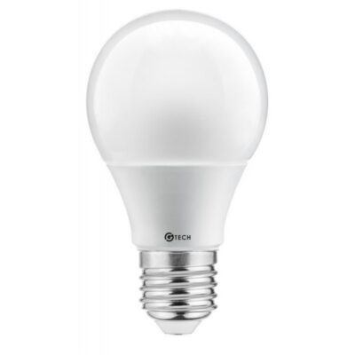 G-TECH LED valgusallikas, A60, SMD2835, E27, 6W, 470lm, 52mA, AC220-240V, 200°, 3000K