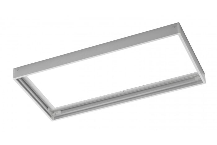 Pinnapealne raam LED paneelidele 30x60cm (TYPU KING, PRINCE, INNOVO), ilma kruvideta, valge