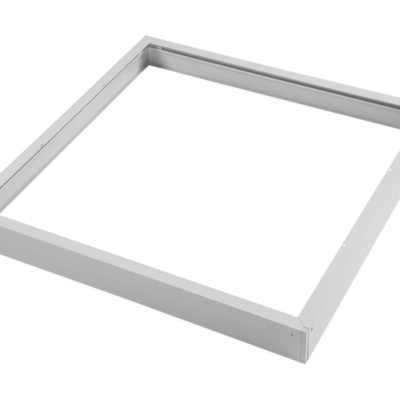 G-TECH Pinnapealne raam LED paneelide jaoks 60x60x6,5cm (TAGAPLAADI Tüüp), ilma kruvideta, valge