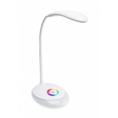 Laualamp GALACTIC LED, 3W, 120lm, 5V DC, 4000K, RGB alus, USB laadimine, valge korpus