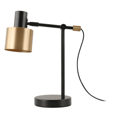 Laualamp Selvia II, 6072, max. 250V, 50/60Hz, 1*E14, max. 25 W, dia. 10 cm, IP20, kuld/must