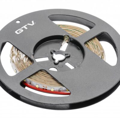 LED riba 2835, 300 LED külm valge, 30W, ilma geelita 8mm, Rull 5m, 12V