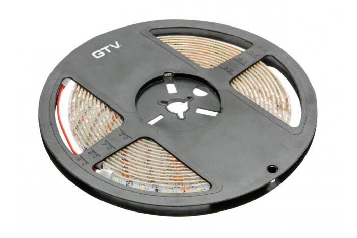 LED riba 2835, 300 LED neutraalne valge 4000K, 33W, veekindel 8mm, rull 5m, 12V