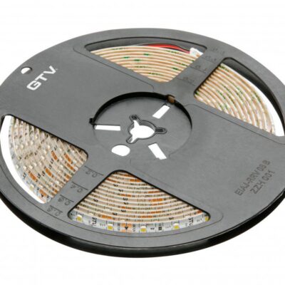 LED riba 3528, 300 LED külm valge, 24W, veekindel 8mm, rull 5m, 12V