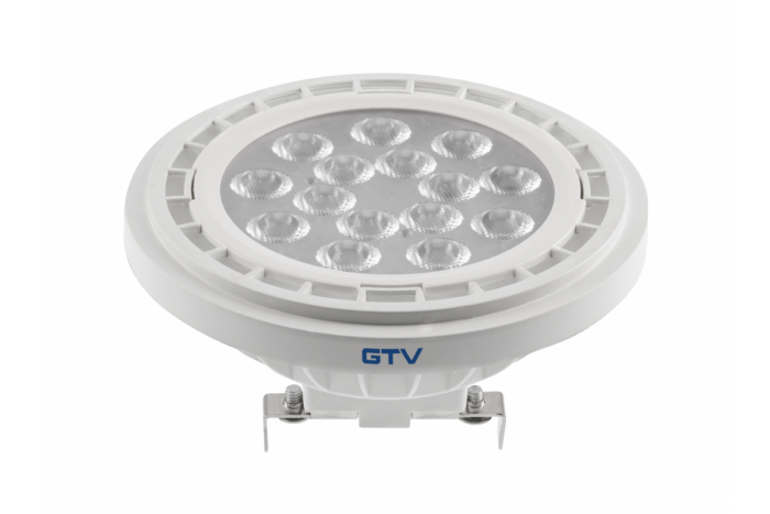 LED valgusallikas, A-G, AR111, 4000K, G53, 12,5W, DC12V, 40°, 1250lm, valge