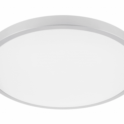 Laevalgusti ATOL LED, Ø400mm, 3000K, 32W, 2560lm, AC220-240V, 50/60 Hz, PF>0,9, IP54, hõbe