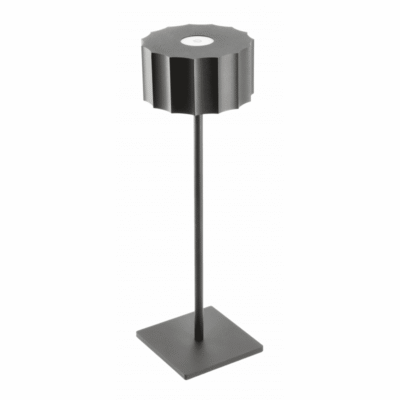 LED laualamp AZELIA, 2,5W, 200lm, DC 5V, 1A, 4000 K, aku 4000 mAh, dimmerdatav, must