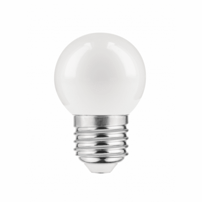 LED pirn B45C, valge, E27, 1,0W, AC220-240V, 270°, 50lm