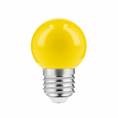 LED pirn, B45C, KOLLANE, E27, 1,0W, AC220-240V, 270°, 50lm