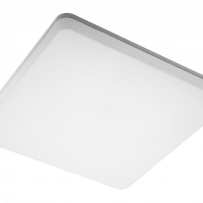 BESA LED laevalgusti, 24W, 2400lm, 175-250VAC, Ra>80, IP54, PC+PC, IK10, 120°, 4000K, ruudukujuline